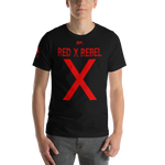 SA1 REDX REBEL HALF SLEEVE TSHIRT BLACK